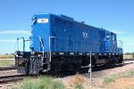 JLCX 101, EMD GP7, ex CNW 4287, ex CNW 1589, working at Farmers Cooperative